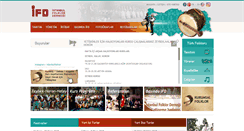 Desktop Screenshot of istanbulfolklor.com